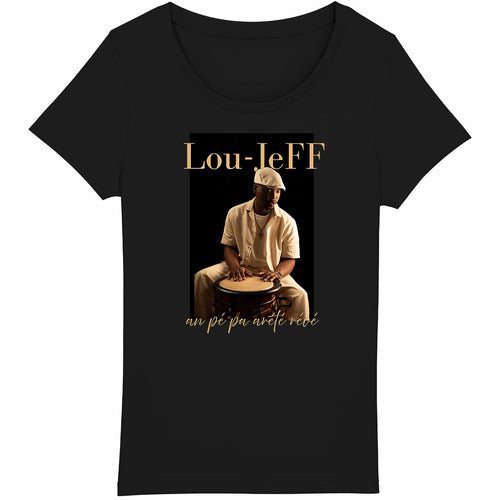 An pé pa arété révé ( t-shirt femme )  - face_noir